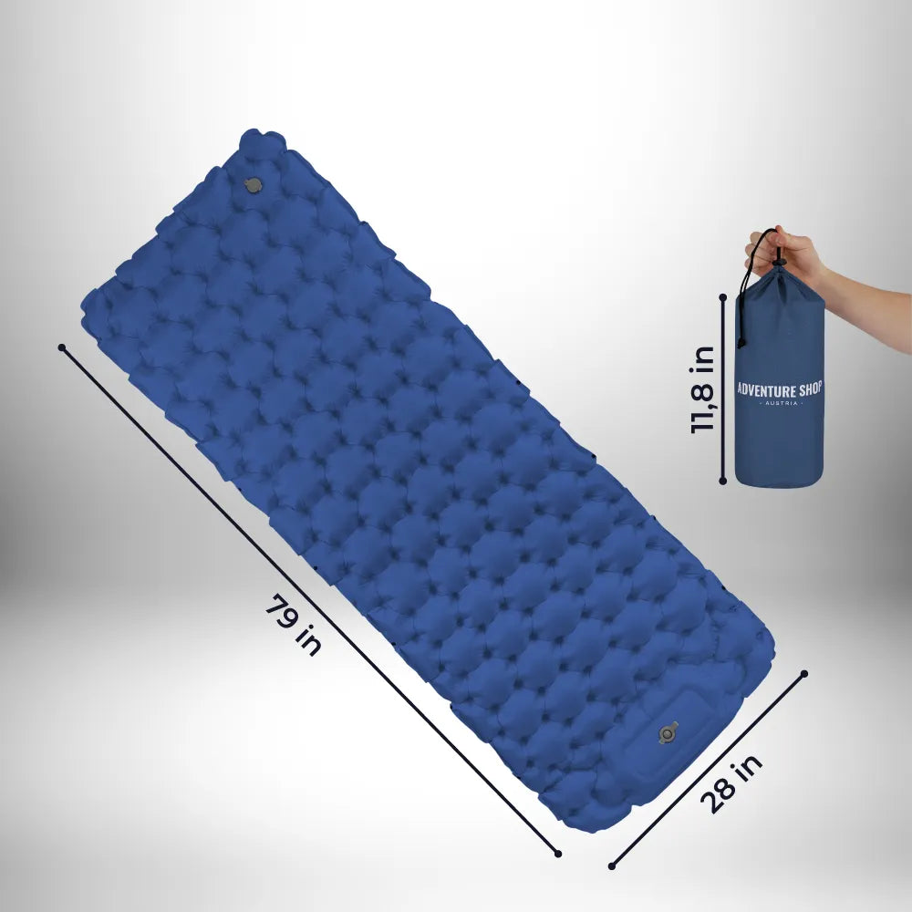 Ultralight & Compact Sleeping Pad Without a Headrest – Perfect for On the Go