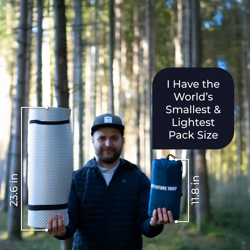 Ultralight & Compact Sleeping Pad Without a Headrest – Perfect for On the Go