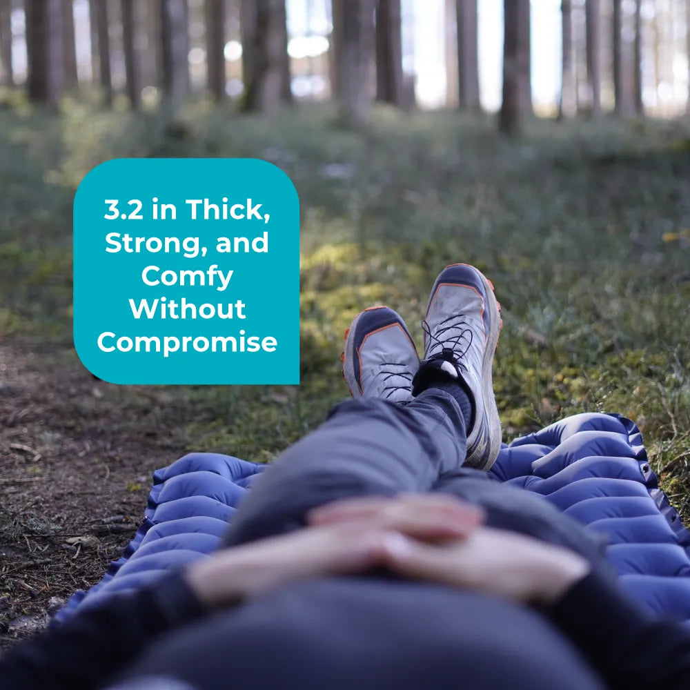 Ultralight & Compact Sleeping Pad Without a Headrest – Perfect for On the Go