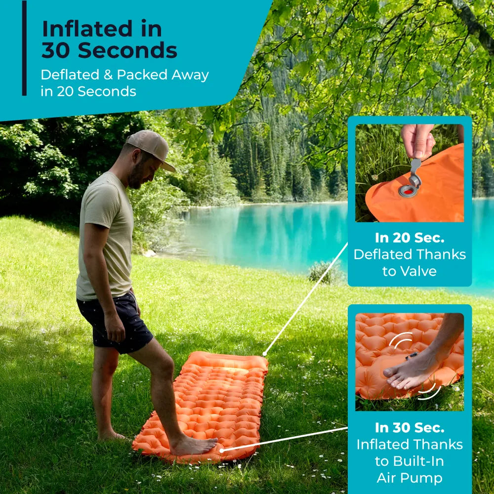 Ultralight & Compact Sleeping Pad – Perfect for On the Go