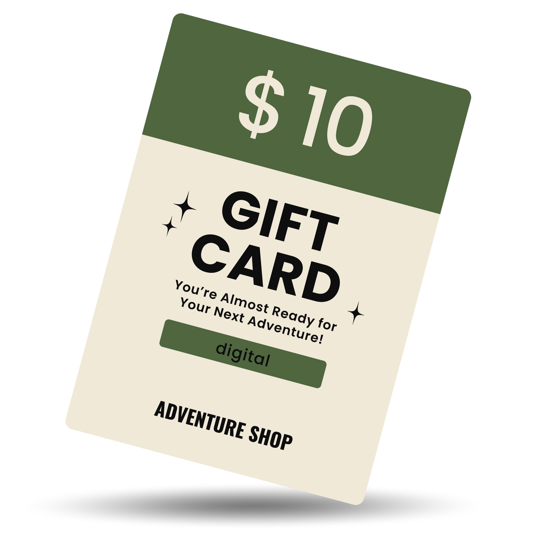 Adventure Shop Gift Card