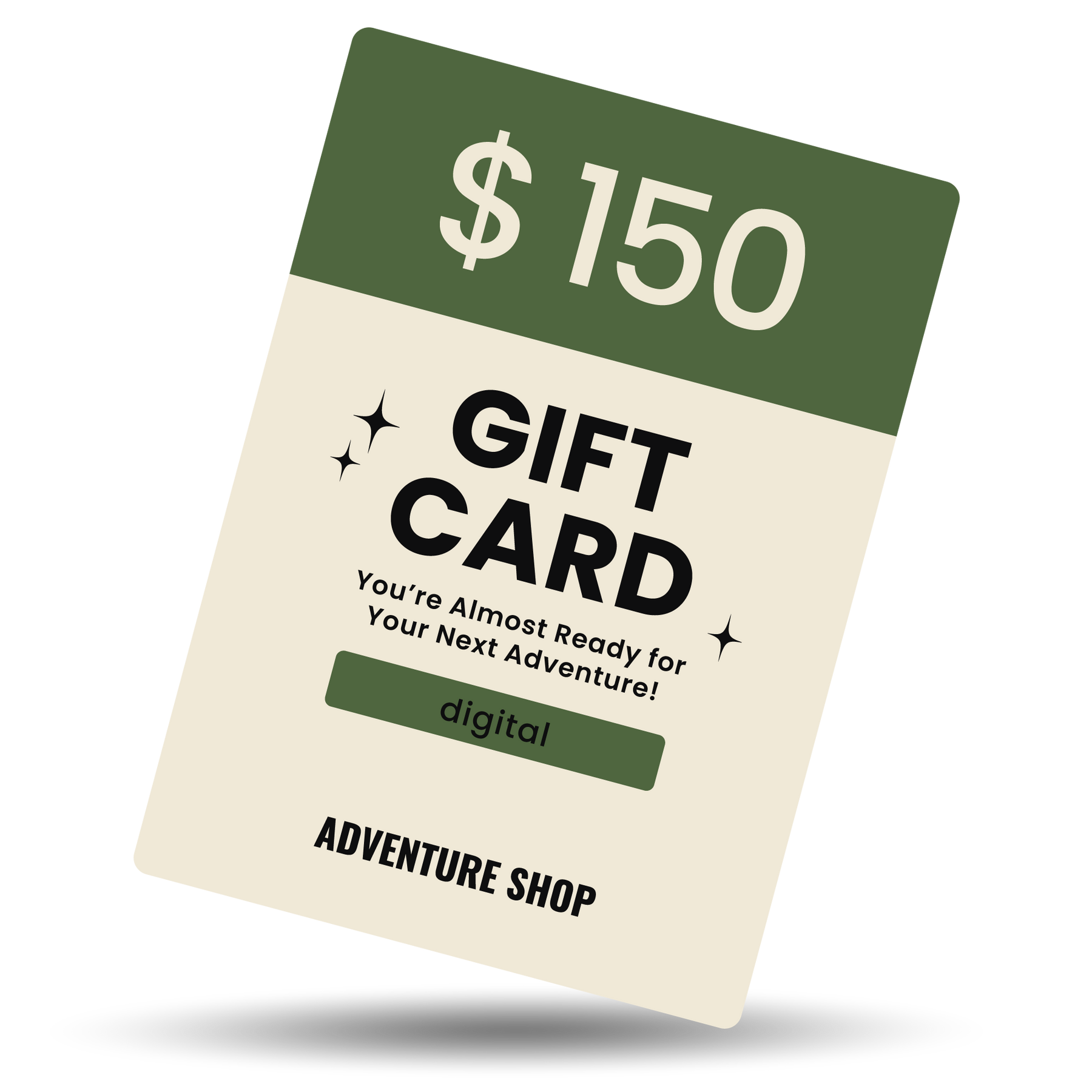 Adventure Shop Gift Card