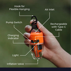 Electric Mini Pump - Effortless Inflation In Seconds