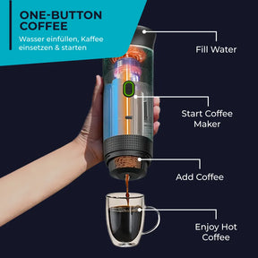 Portable Coffee Maker - Perfect Coffee To Go