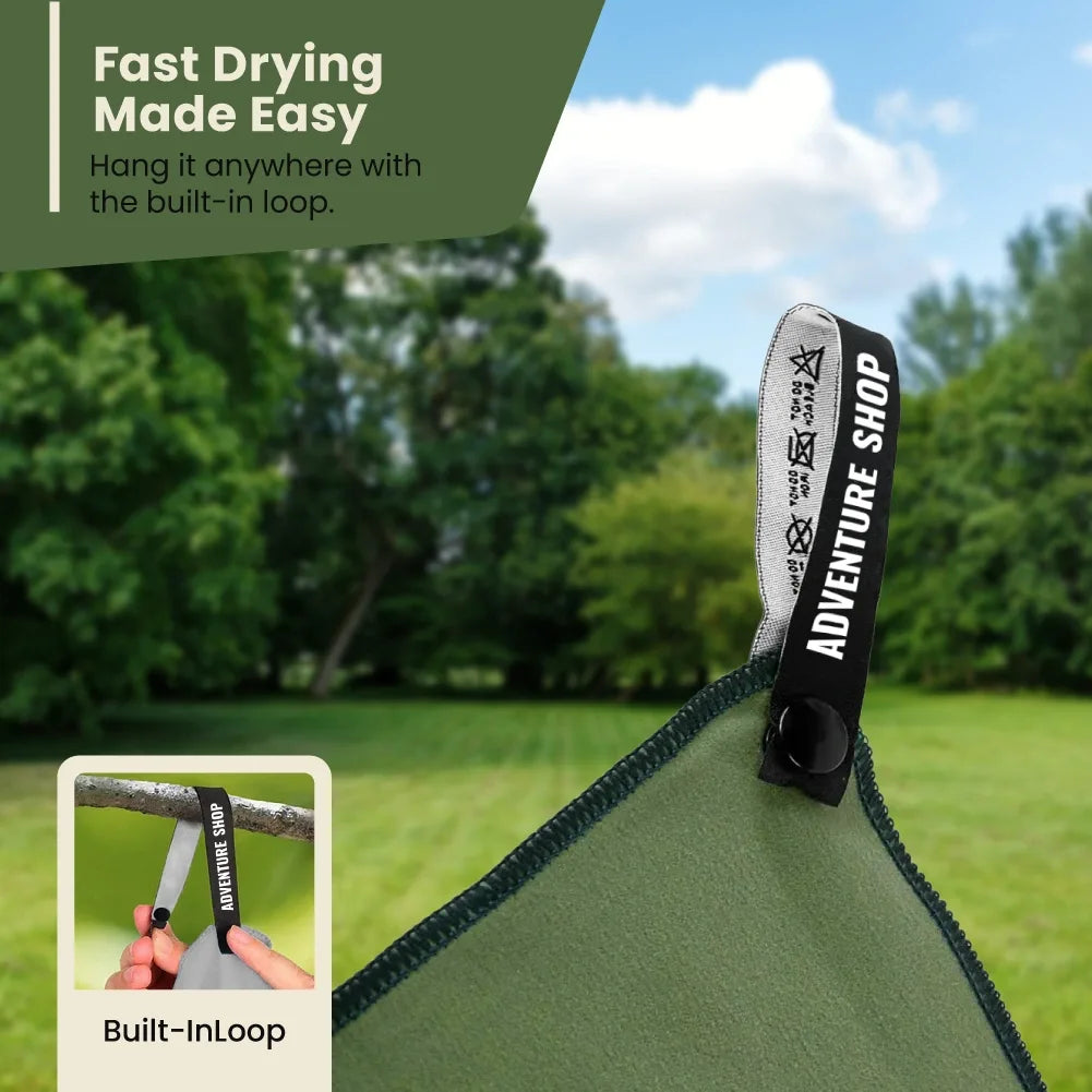 Ultralight Microfiber Travel Towel – Quick-Drying & Compact