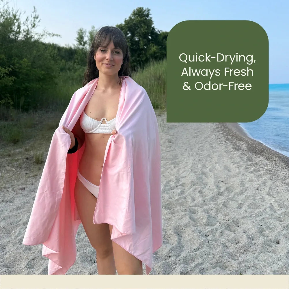 Ultralight Microfiber Travel Towel – Quick-Drying & Compact