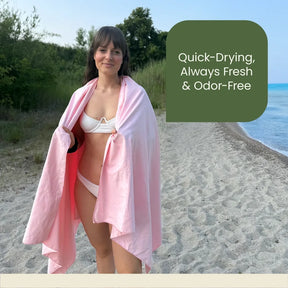 Ultralight Microfiber Travel Towel – Quick-Drying & Compact