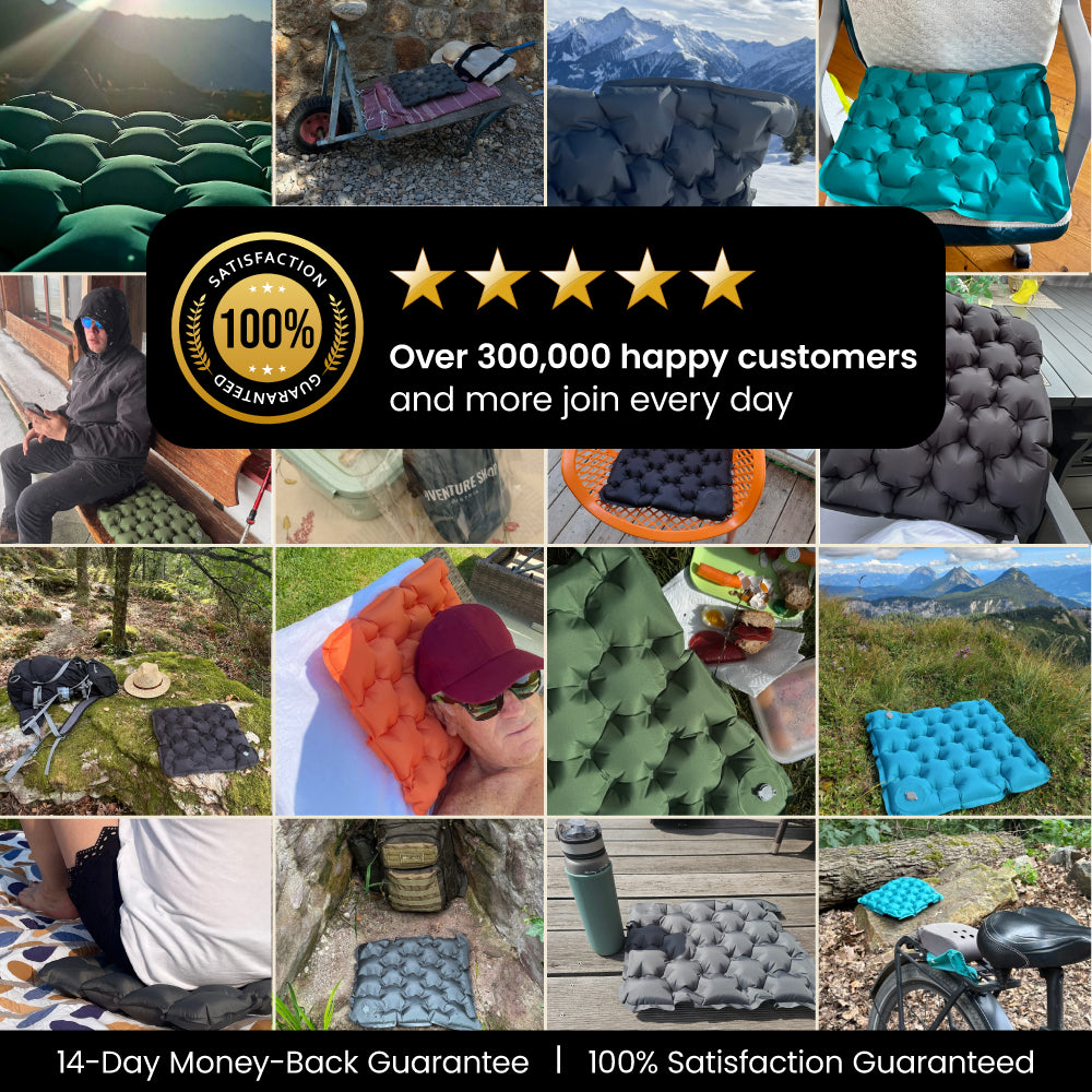 Ultralight & Compact Seat Cushion – Perfect for On the Go